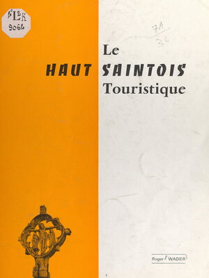 cover image of Le Haut Saintois touristique